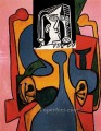 Femme dans un fauteuil 1938 Cubismo